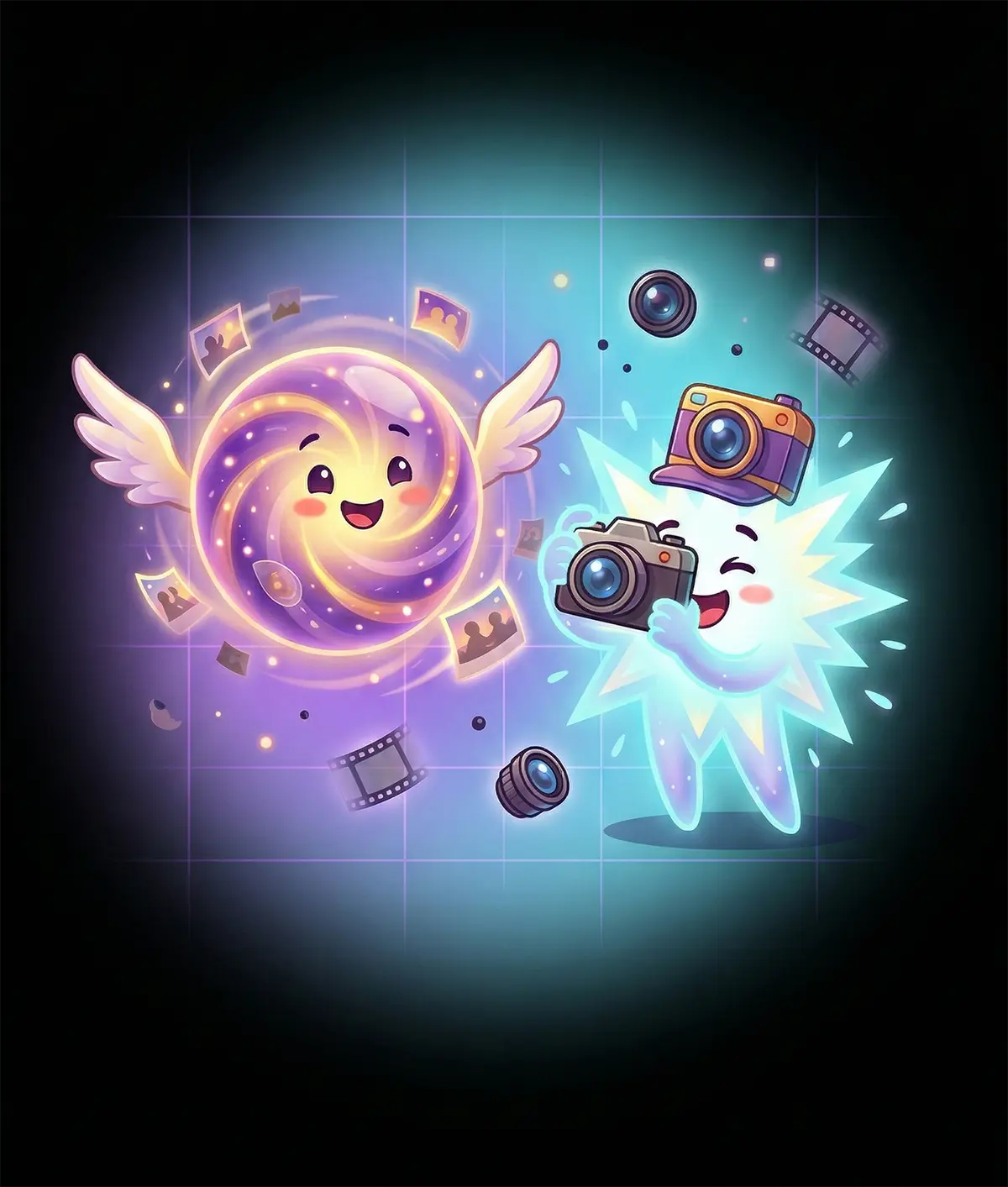 Memory Box Experience mascots